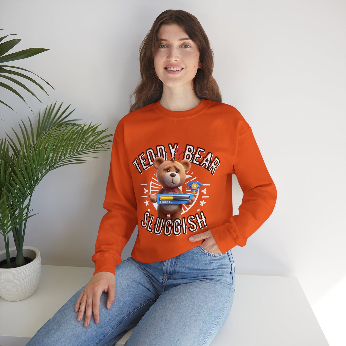 Unisex Sweatshirt - Teddy Sluggish - Pardalês_Free Lifestyle