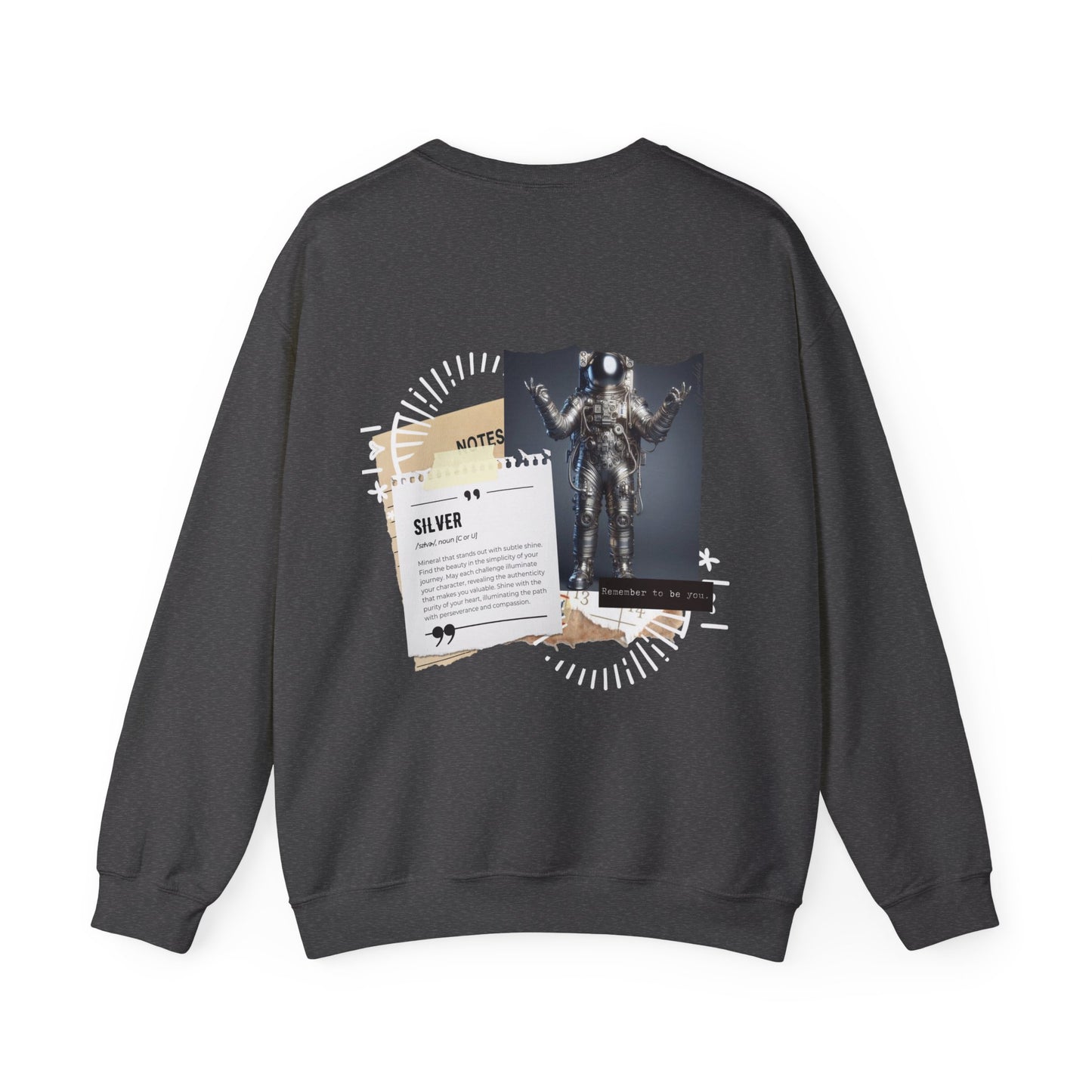 Unisex Sweatshirt - Silver - Pardalês_Free Lifestyle