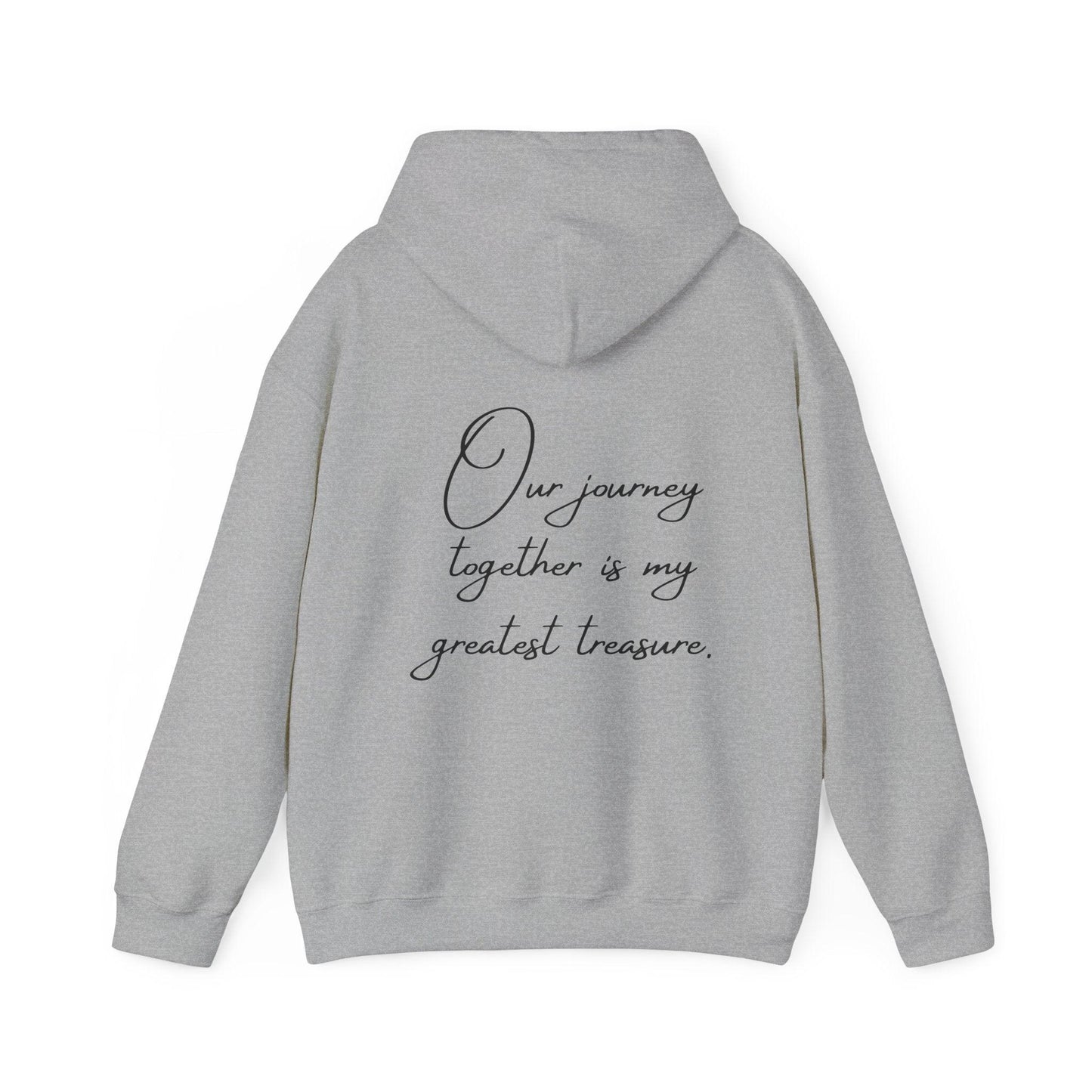 Unisex Hooded Sweatshirt - Valentine's Day - Treasure - Pardalês_Free Lifestyle