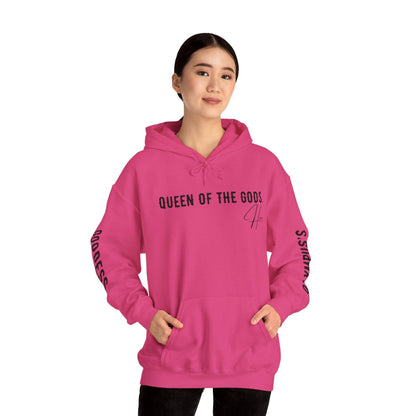 Unisex Hooded Sweatshirt - Olympus's Goddess Hera - Pardalês_Free Lifestyle