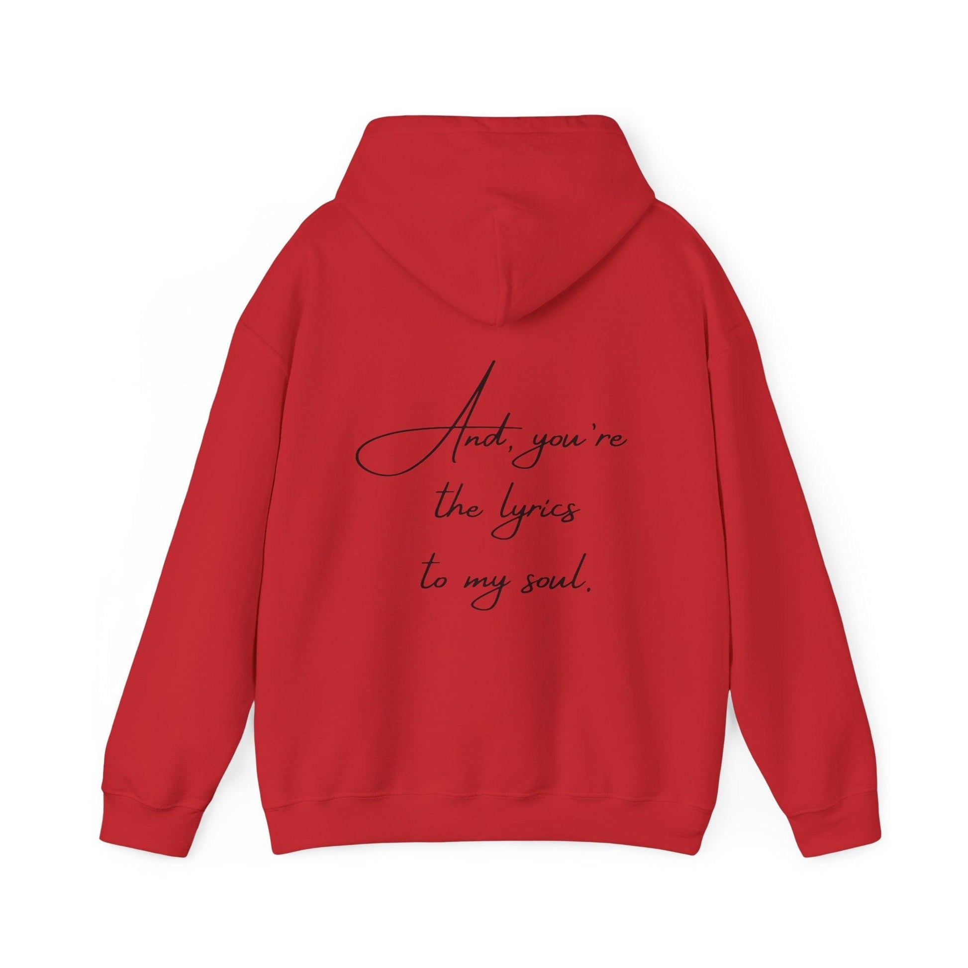 Unisex Hooded Sweatshirt - Valentine's Day - Melody- Couple Shirt 2/2 - Pardalês_Free Lifestyle