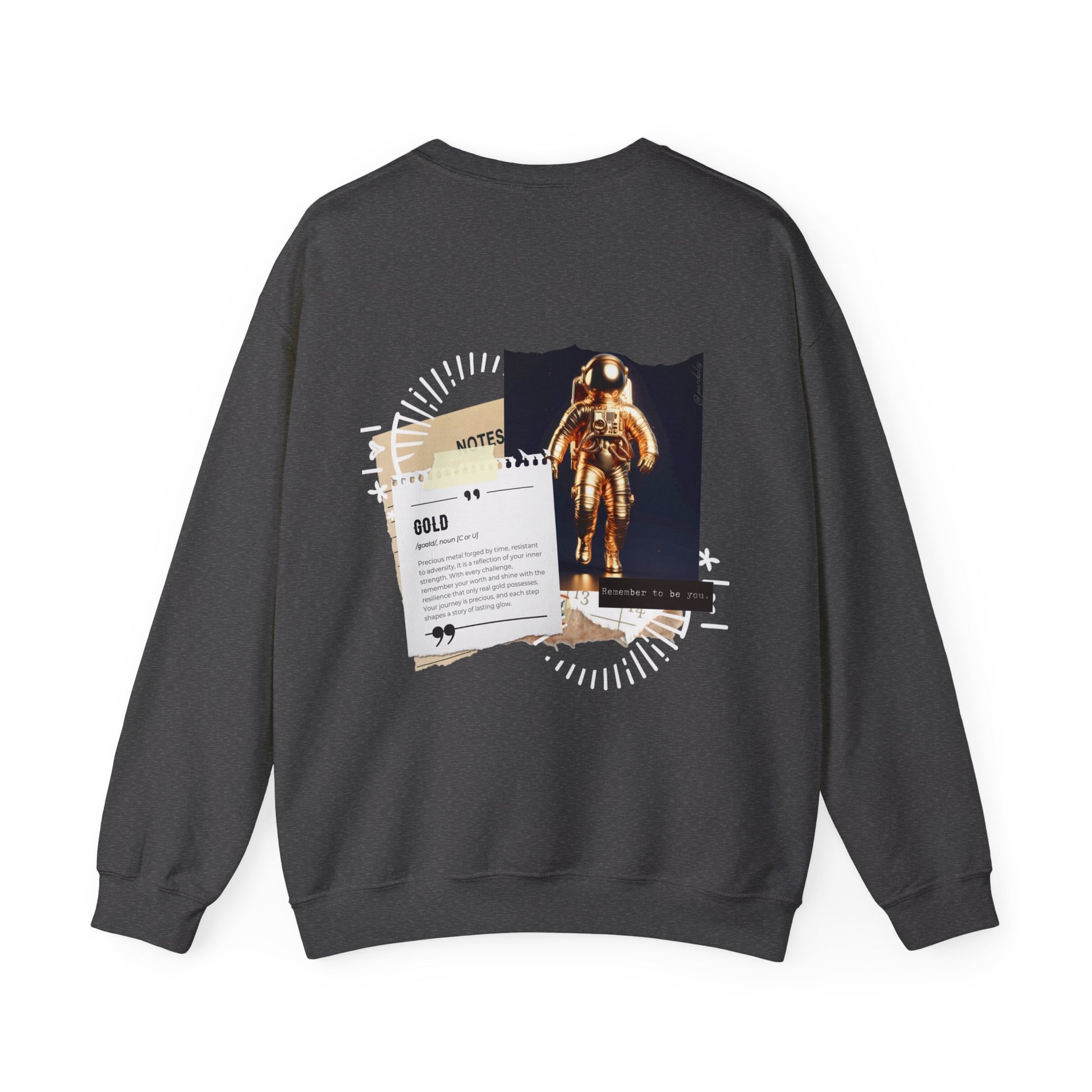 Unisex Sweatshirt - Gold - Pardalês_Free Lifestyle