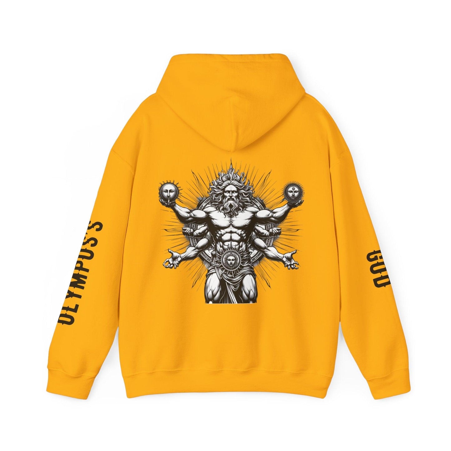 Unisex Hooded Sweatshirt - Olympus's God Apollo - Pardalês_Free Lifestyle