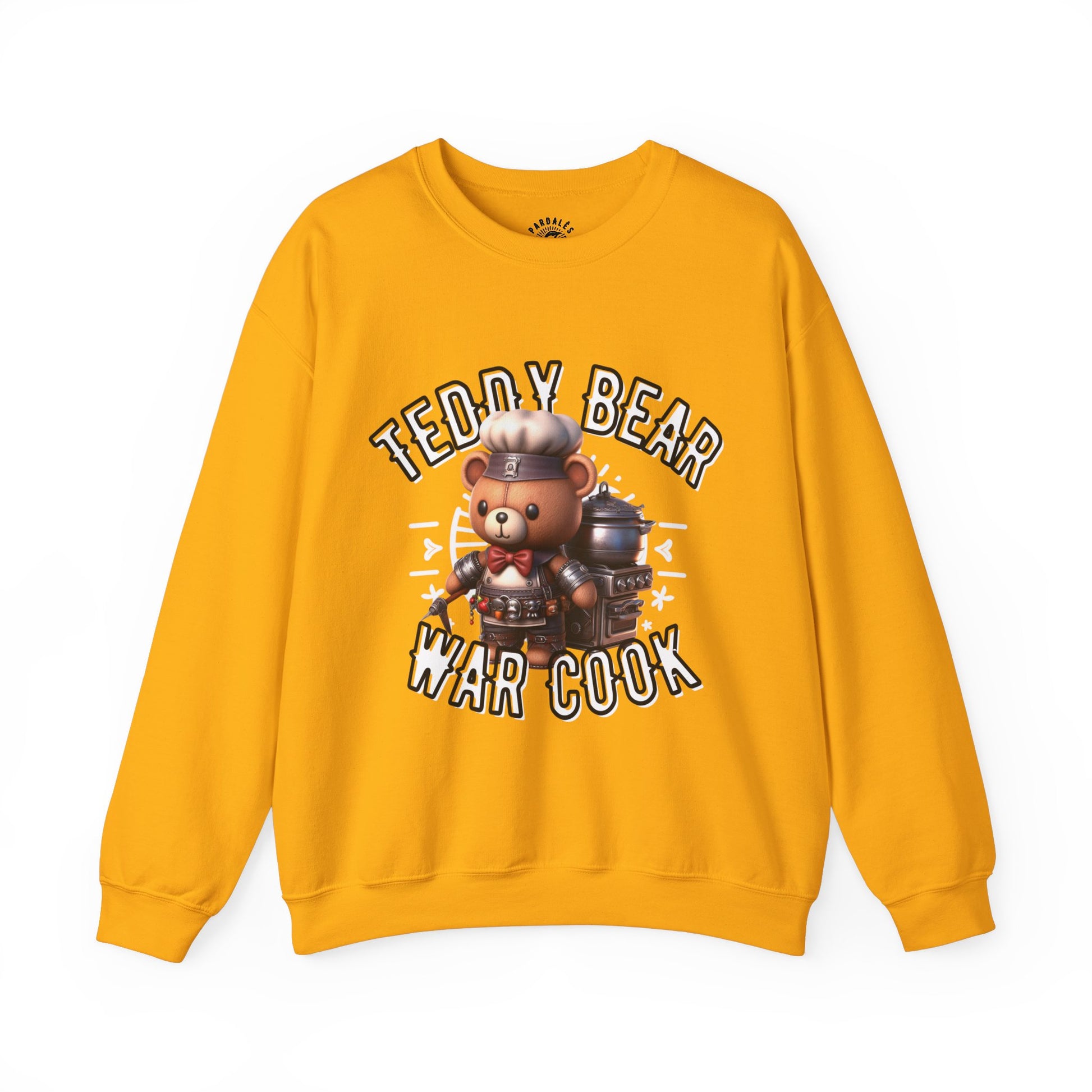 Unisex Sweatshirt - Teddy War Cook - Pardalês_Free Lifestyle