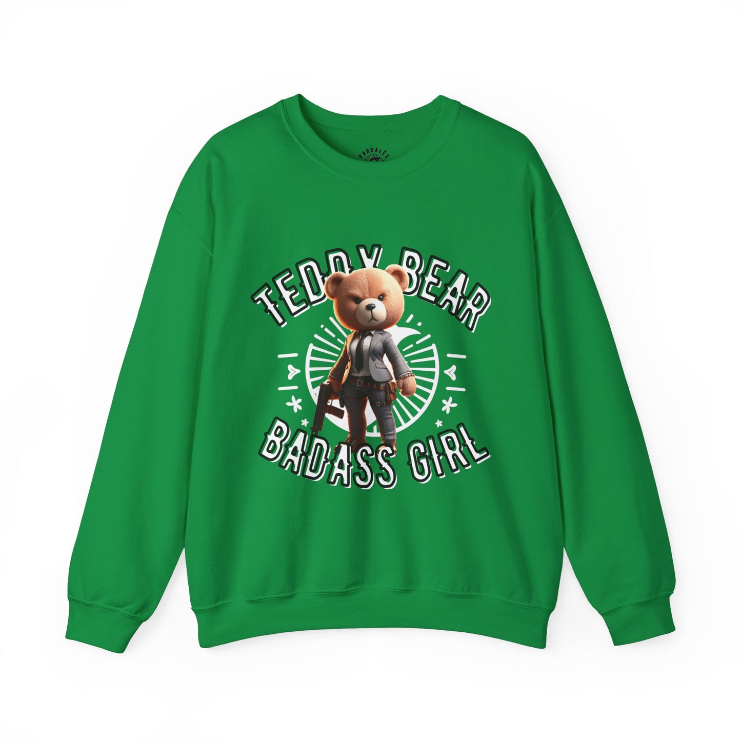 Unisex Sweatshirt - Teddy Badass Girl - Pardalês_Free Lifestyle