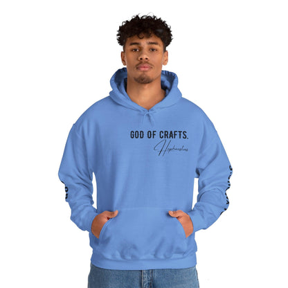 Unisex Hooded Sweatshirt - Olympus's God Hephaestus - Pardalês_Free Lifestyle