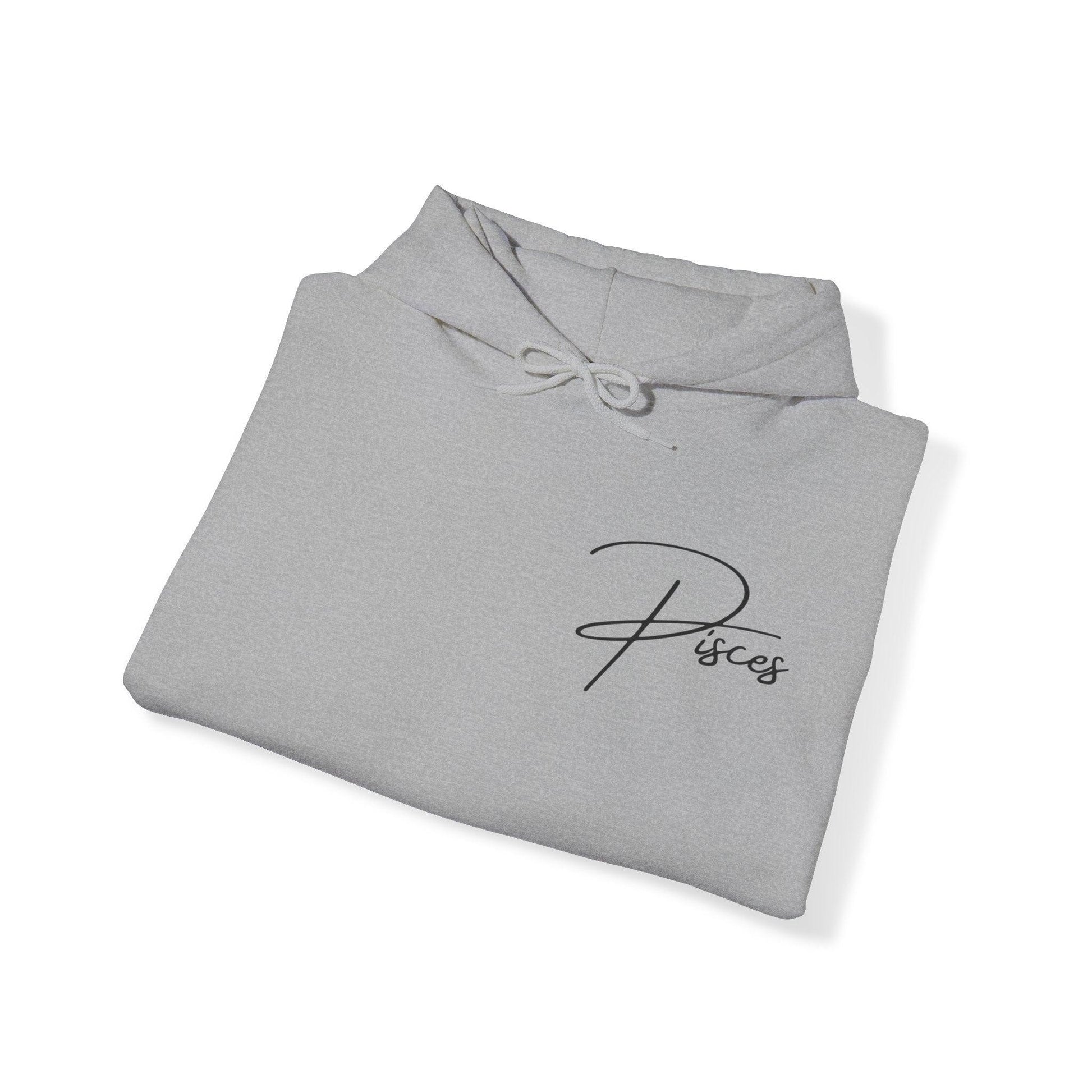 Unisex Hooded Sweatshirt - Pisces Sign - Pardalês_Free Lifestyle