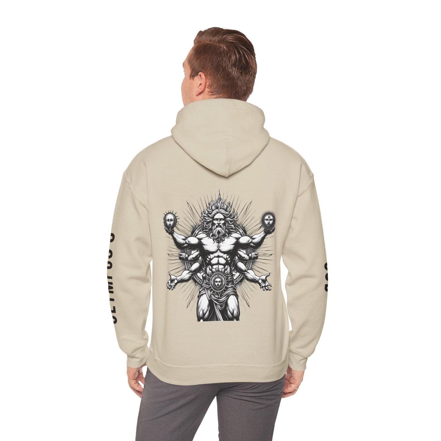 Unisex Hooded Sweatshirt - Olympus's God Apollo - Pardalês_Free Lifestyle