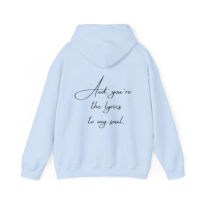 Unisex Hooded Sweatshirt - Valentine's Day - Melody- Couple Shirt 2/2 - Pardalês_Free Lifestyle