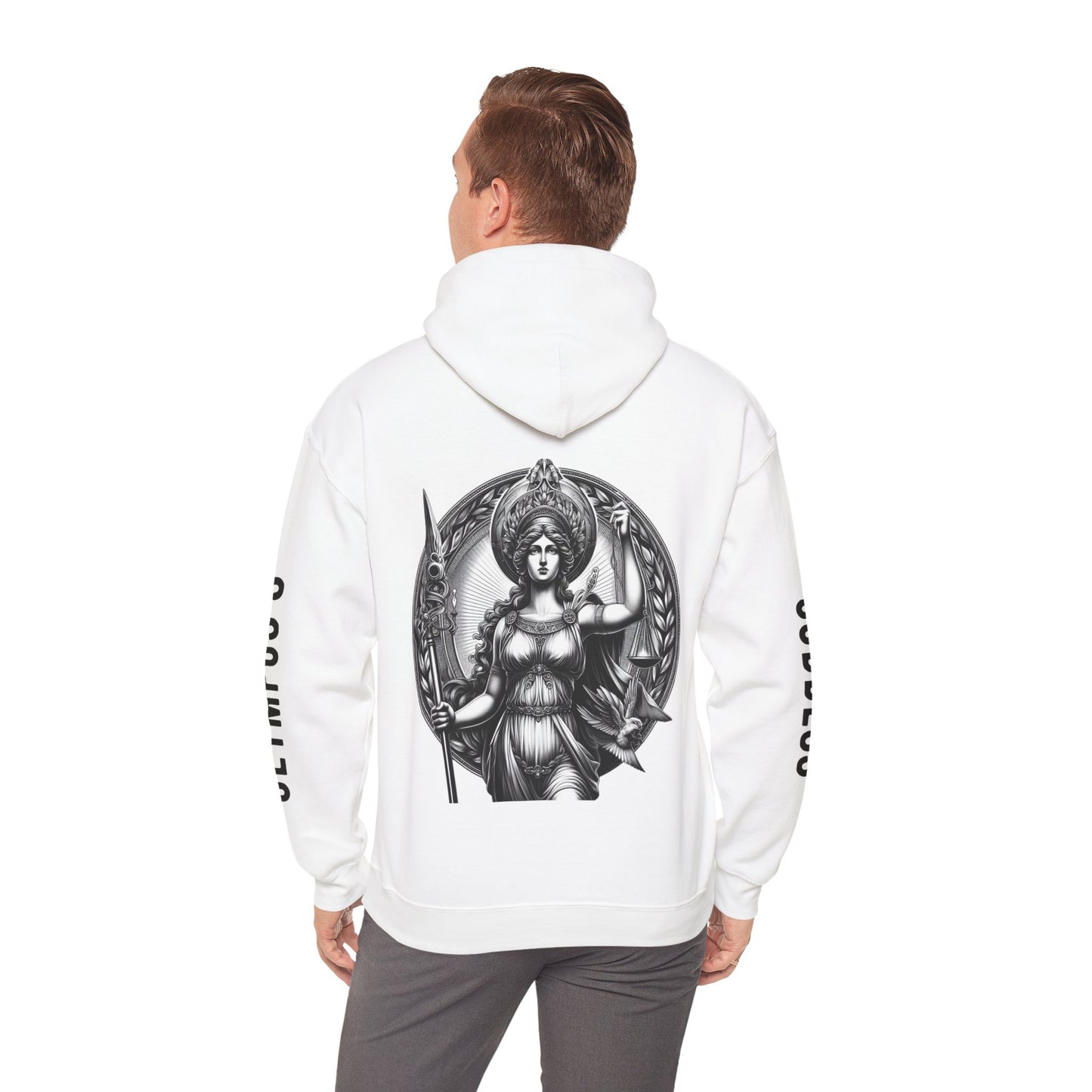 Unisex Hooded Sweatshirt - Olympus's Goddess Athena