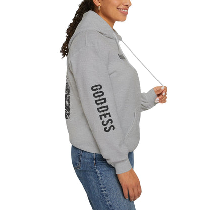 Unisex Hooded Sweatshirt - Olympus's Goddess Artemis - Pardalês_Free Lifestyle