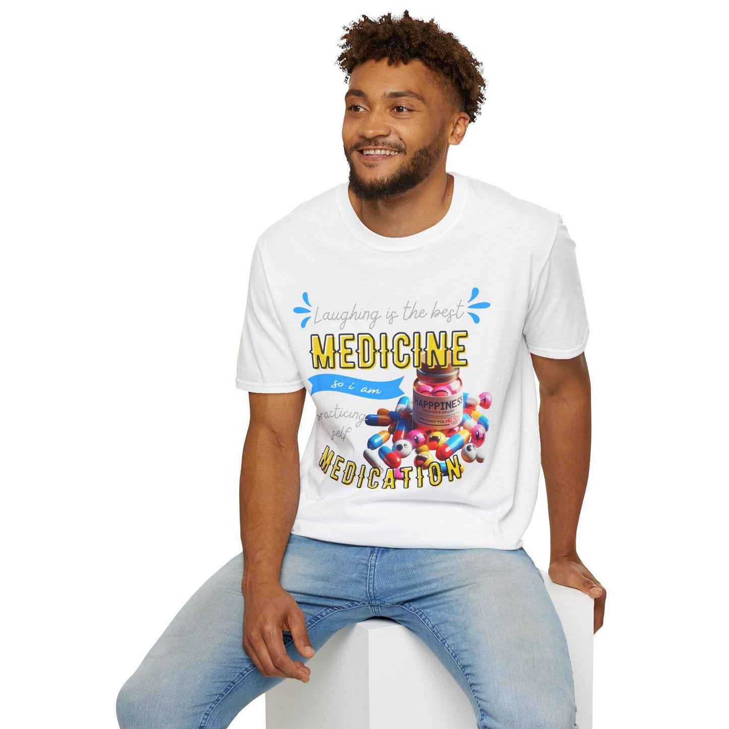 My Way to MEDICINE - Softstyle T-Shirt - Pardalês_Free Lifestyle