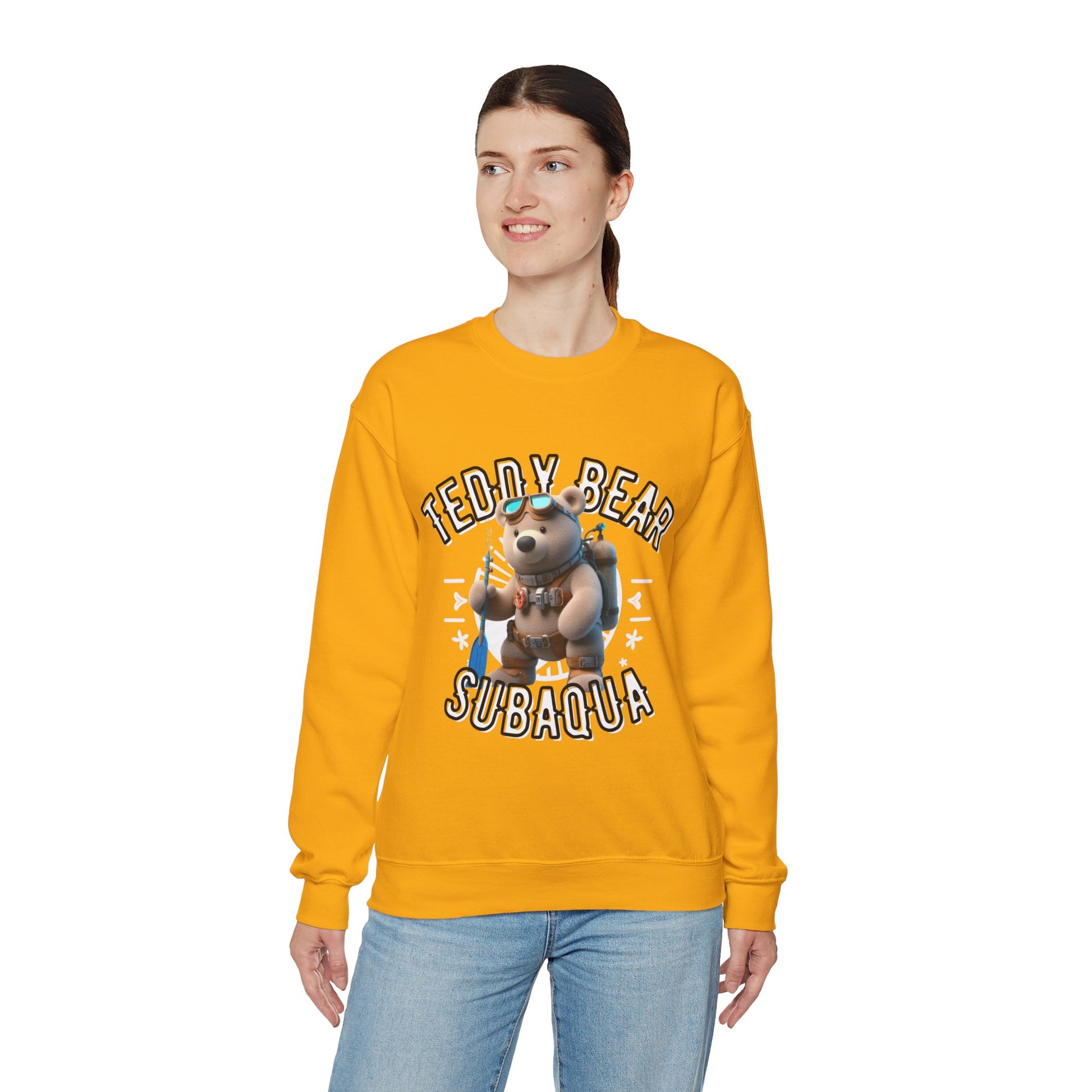 Unisex Sweatshirt - Teddy Subaqua - Pardalês_Free Lifestyle