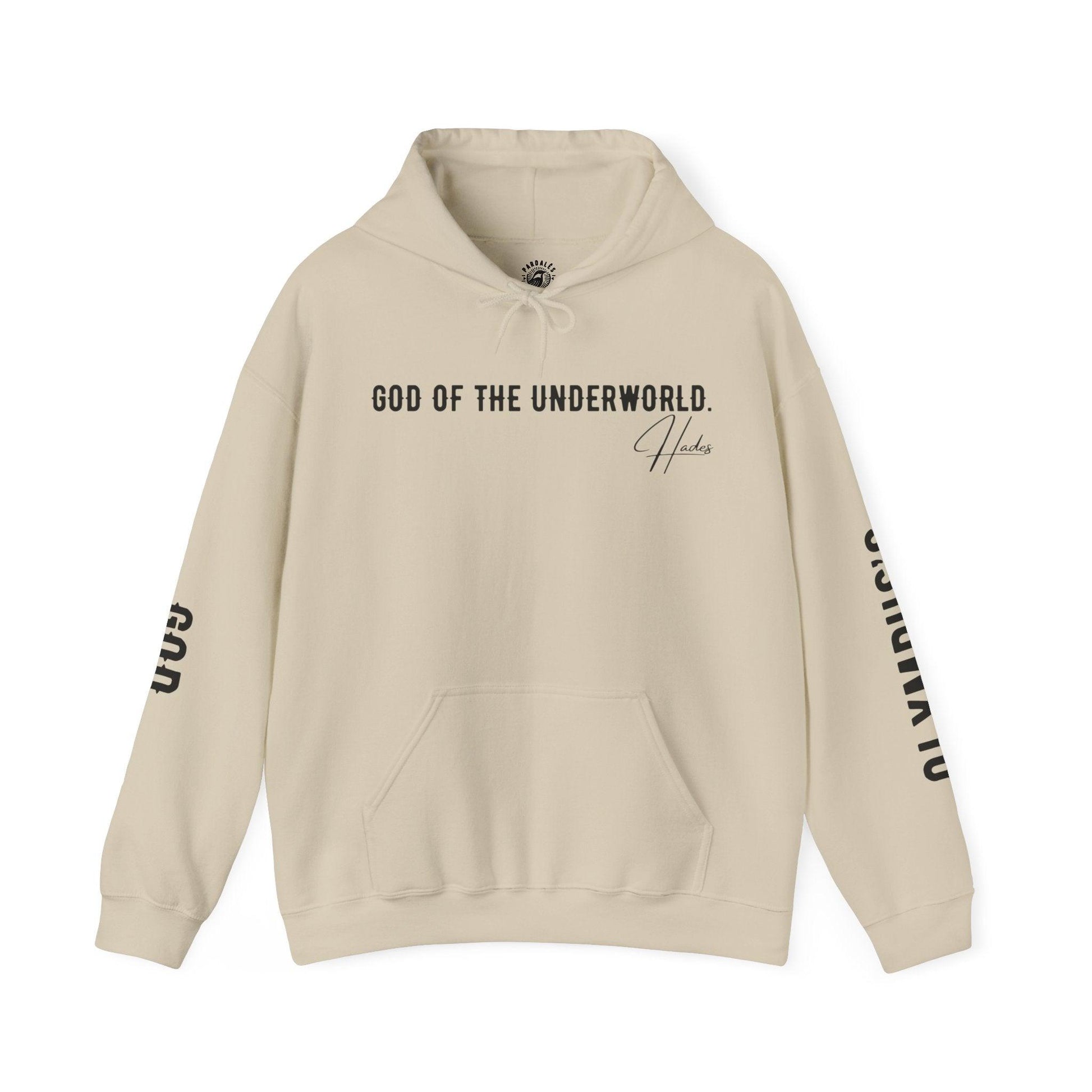 Unisex Hooded Sweatshirt - Olympus's God Hades - Pardalês_Free Lifestyle