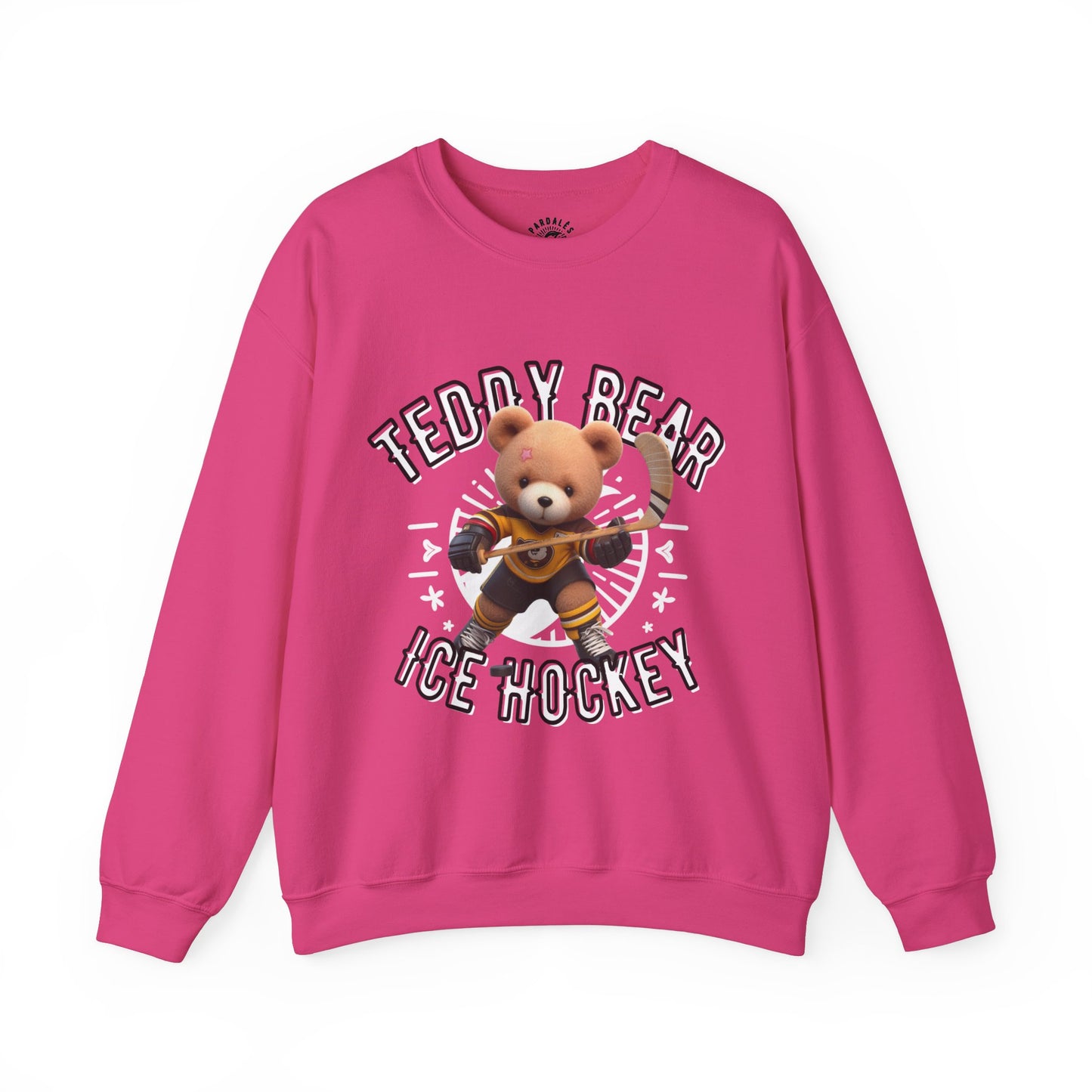 Unisex Sweatshirt - Teddy Ice Hockey - Pardalês_Free Lifestyle