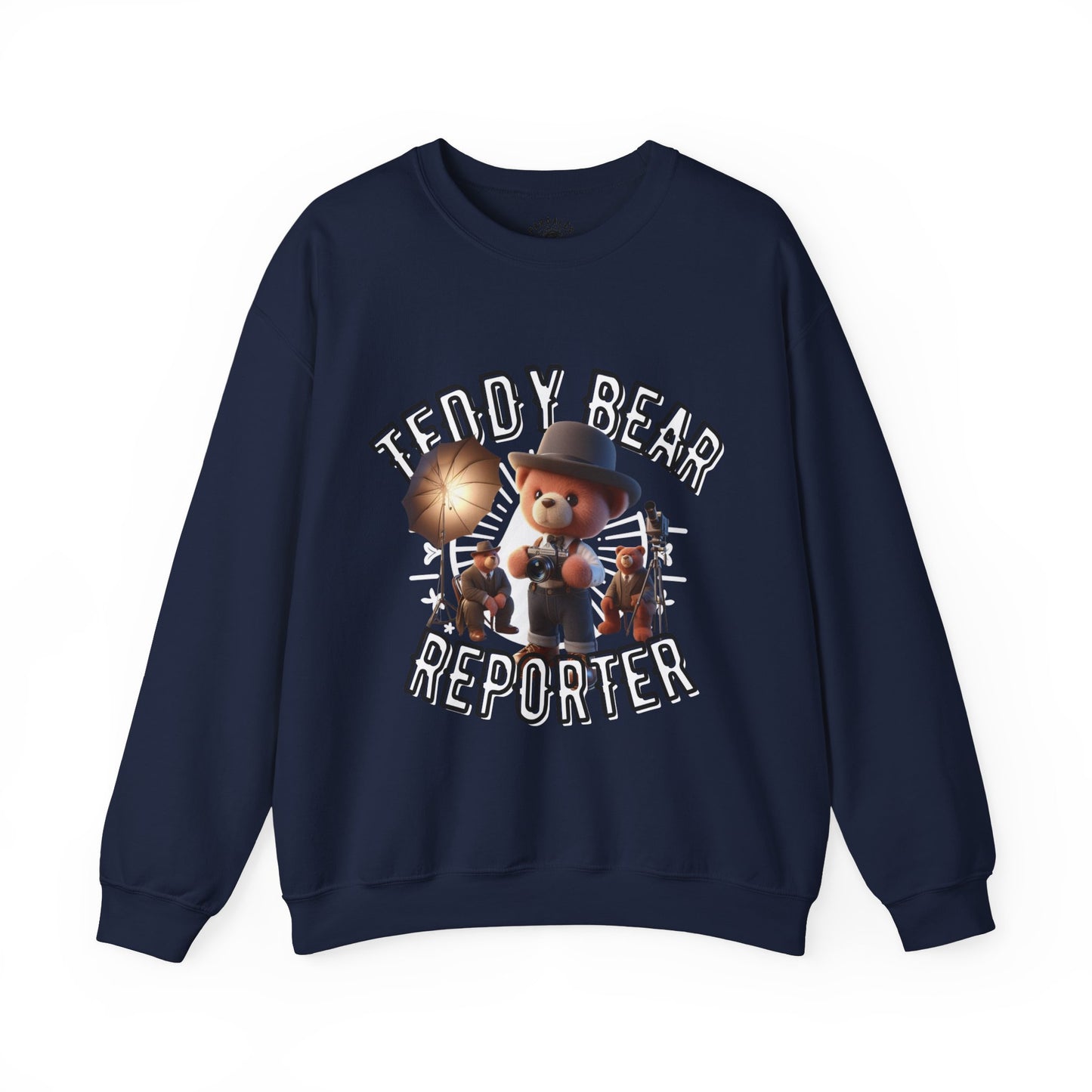 Unisex Sweatshirt - Teddy Reporter - Pardalês_Free Lifestyle