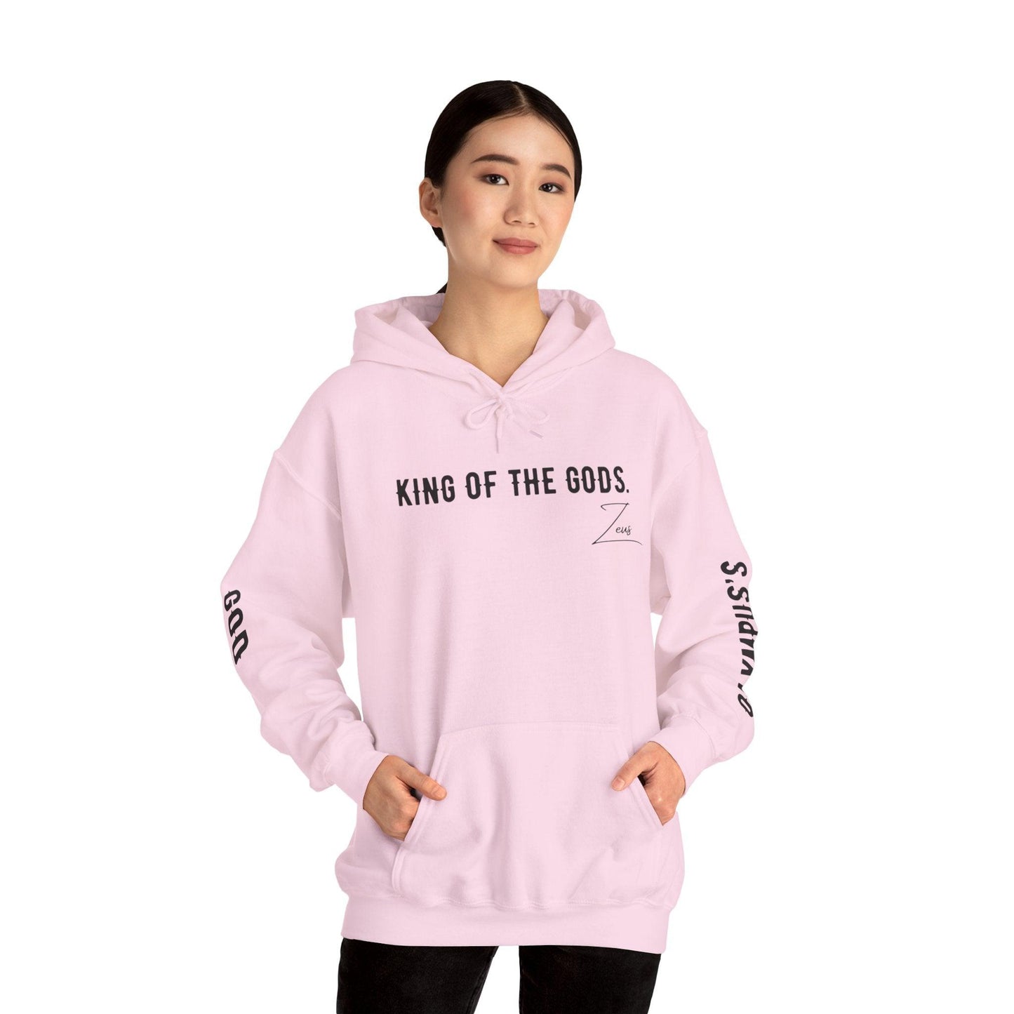 Unisex Hooded Sweatshirt - Olympus's God Zeus - Pardalês_Free Lifestyle