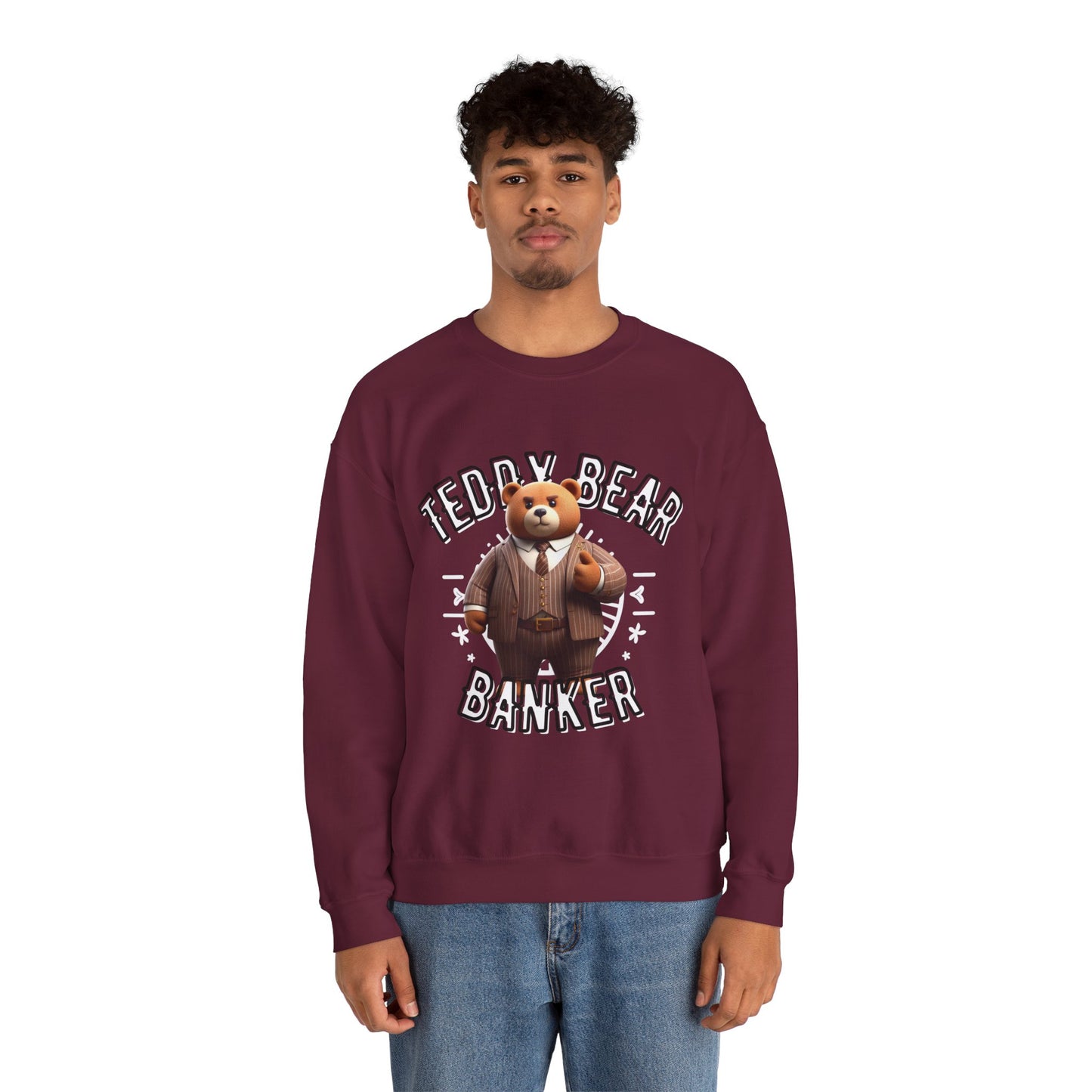 Unisex Sweatshirt - Teddy Banker - Pardalês_Free Lifestyle