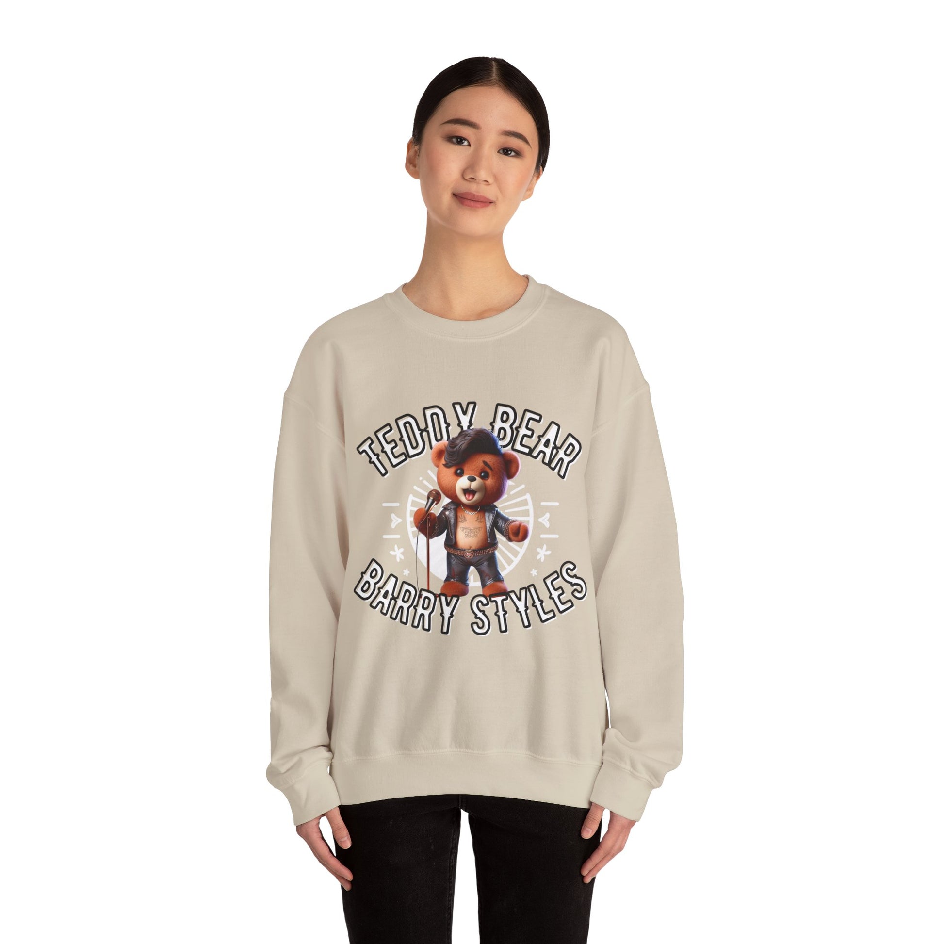 Unisex Sweatshirt - Teddy Barry Styles - Pardalês_Free Lifestyle