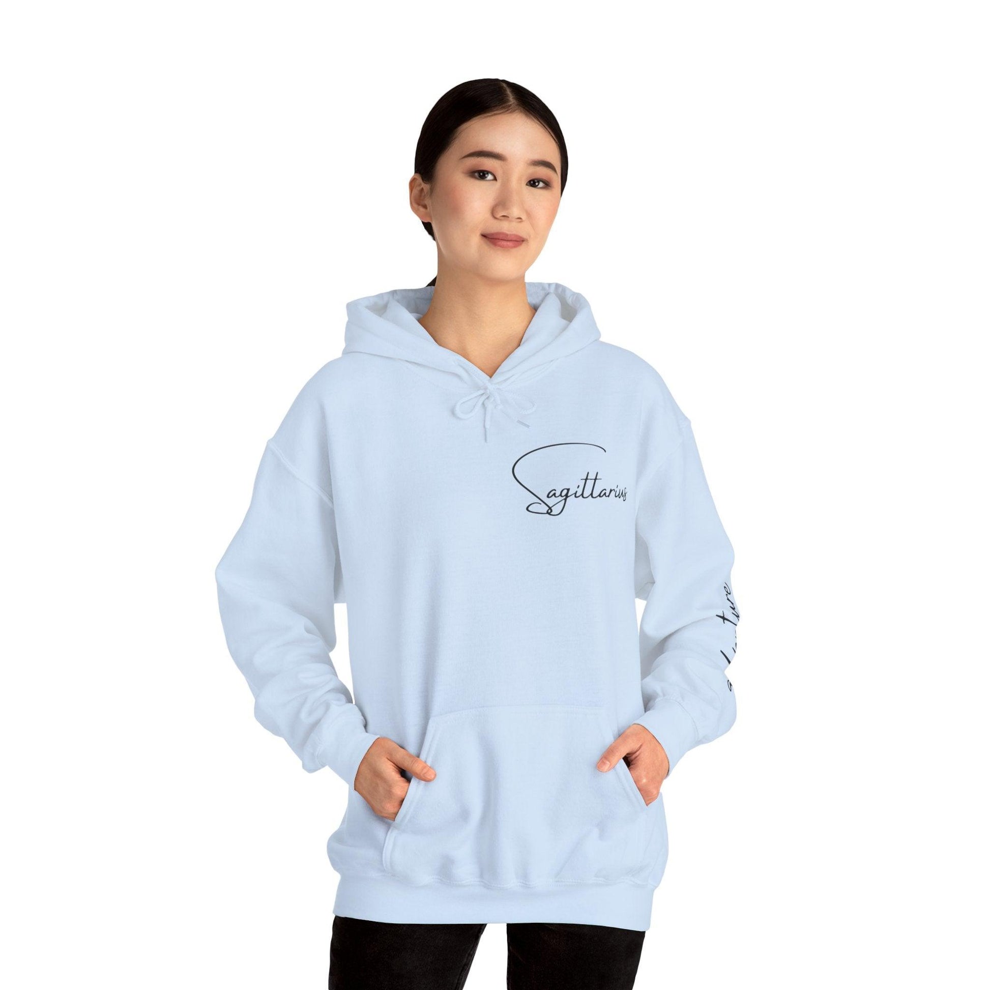 Unisex Hooded Sweatshirt - Sagittarius Sign - Pardalês_Free Lifestyle