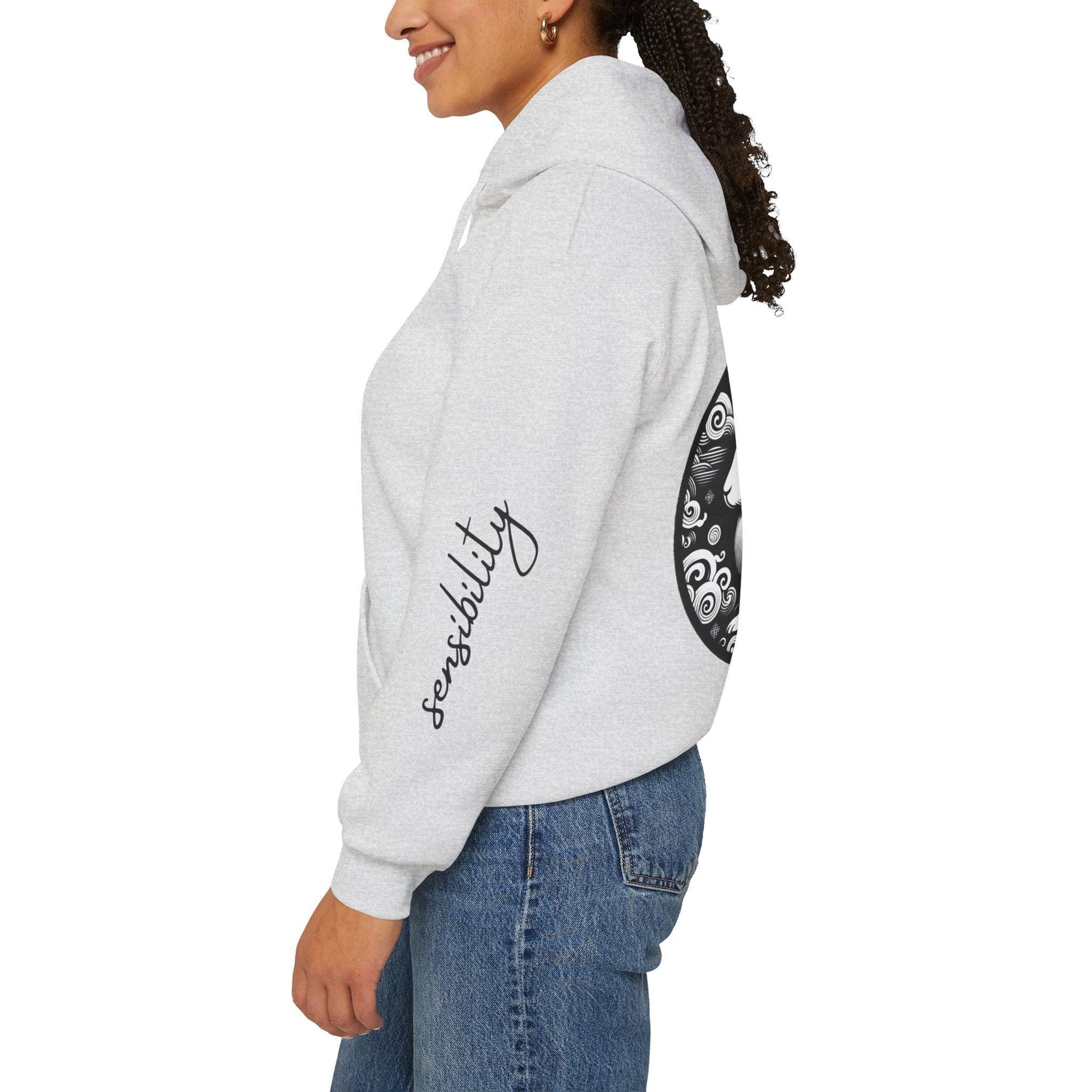 Unisex Hooded Sweatshirt - Chinese Zodiac Rabbit - Pardalês_Free Lifestyle