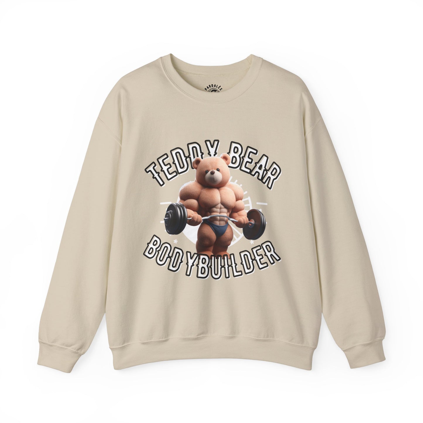 Unisex Sweatshirt - Teddy Bodybuilder - Pardalês_Free Lifestyle