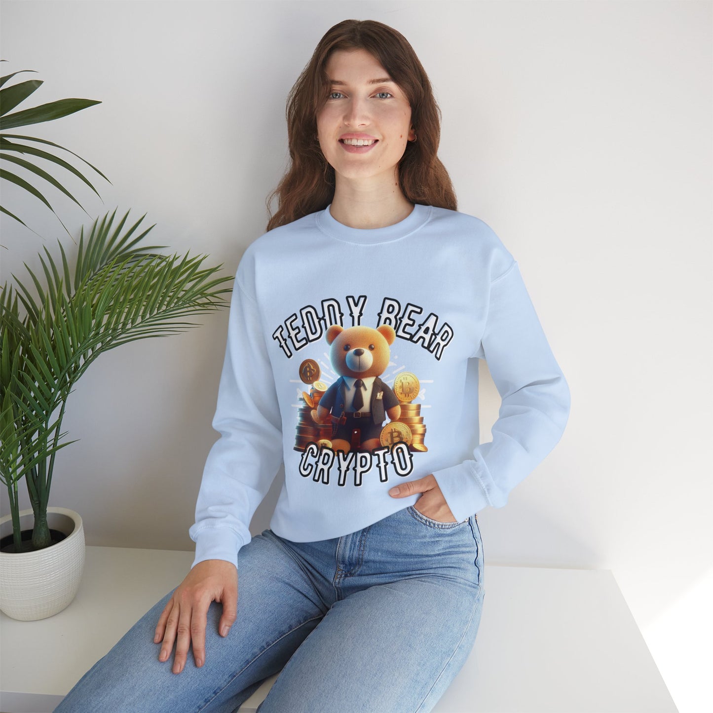 Unisex Sweatshirt - Teddy Crypto - Pardalês_Free Lifestyle