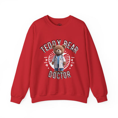 Unisex Sweatshirt - Teddy Doctor - Pardalês_Free Lifestyle