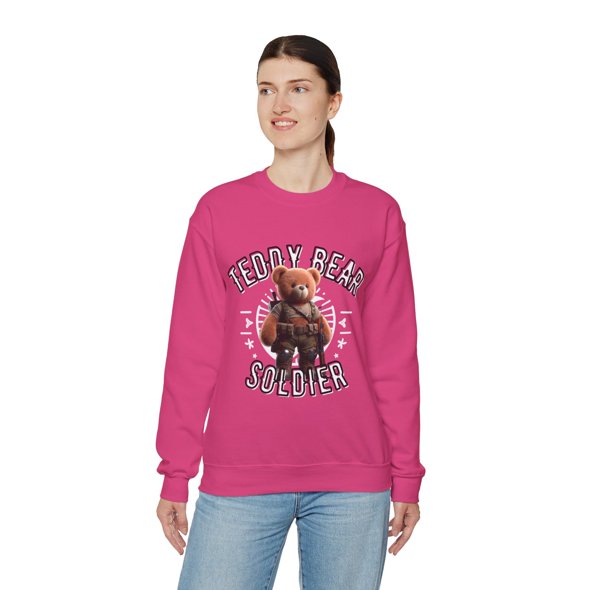 Unisex Sweatshirt - Teddy Soldier - Pardalês_Free Lifestyle