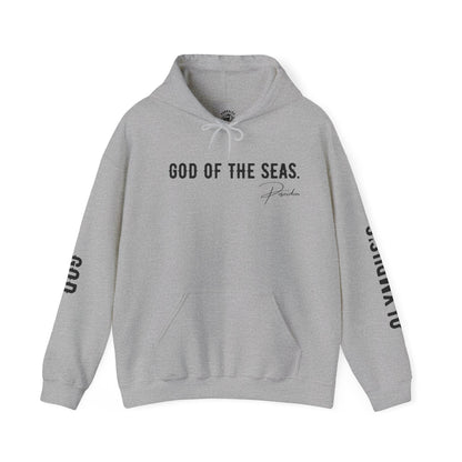 Unisex Hooded Sweatshirt - Olympus's God Poseidon - Pardalês_Free Lifestyle