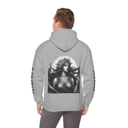 Unisex Hooded Sweatshirt - Olympus's Goddess Demeter - Pardalês_Free Lifestyle