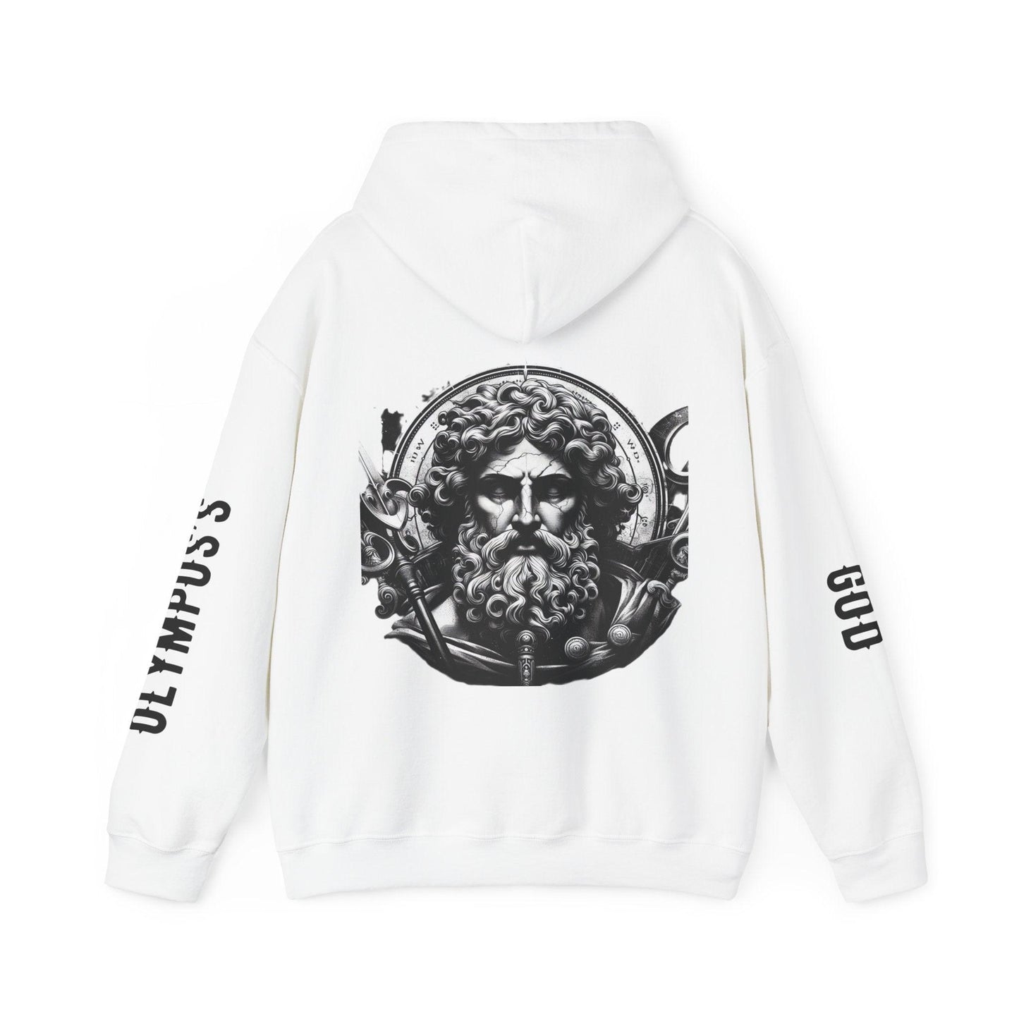 Unisex Hooded Sweatshirt - Olympus's God Ares - Pardalês_Free Lifestyle