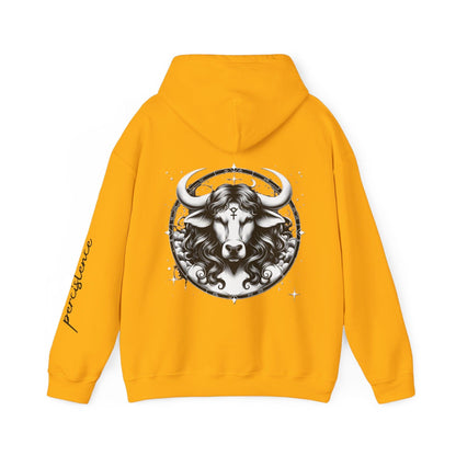 Unisex Hooded Sweatshirt - Taurus Sign - Pardalês_Free Lifestyle