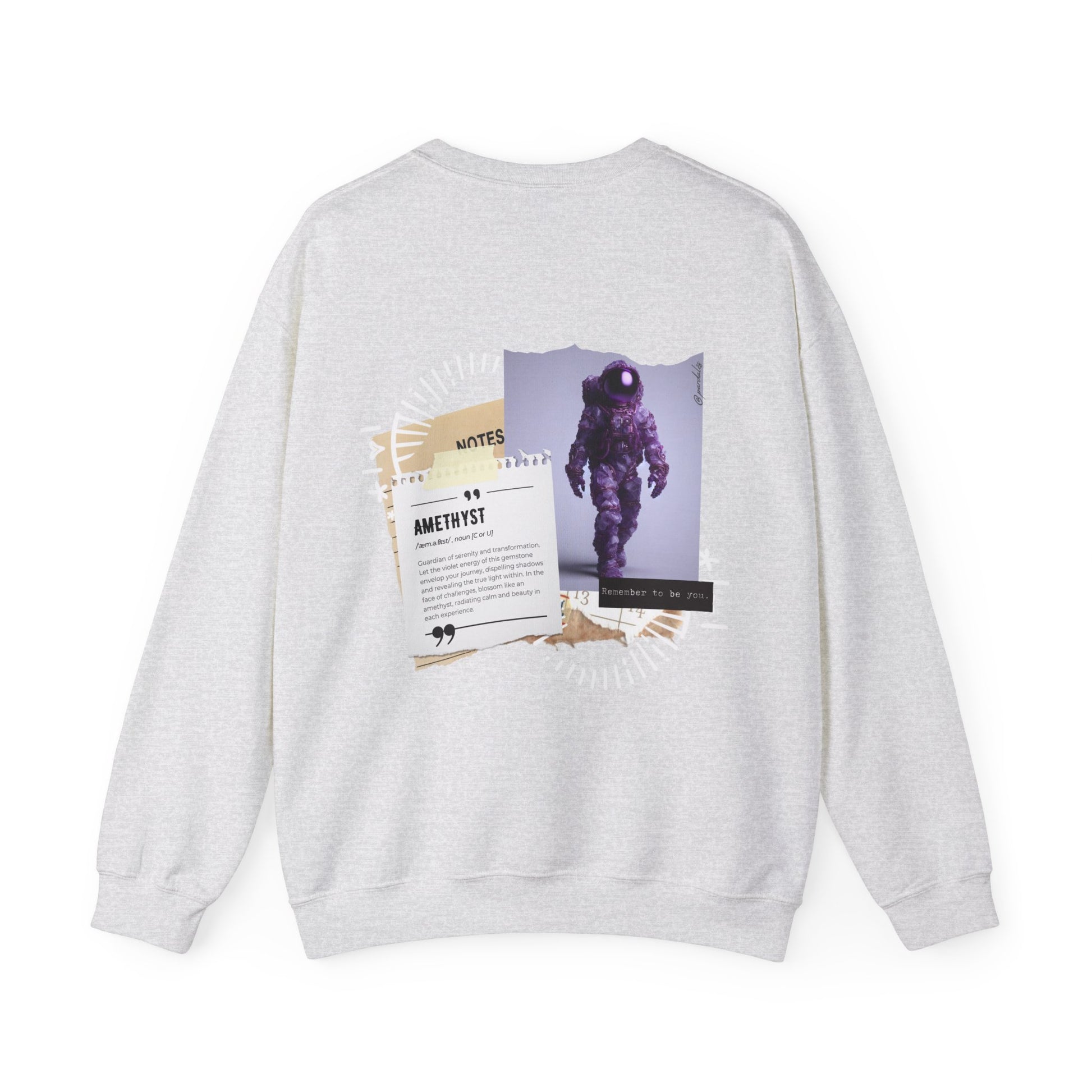 Unisex Sweatshirt - Amethyst - Pardalês_Free Lifestyle