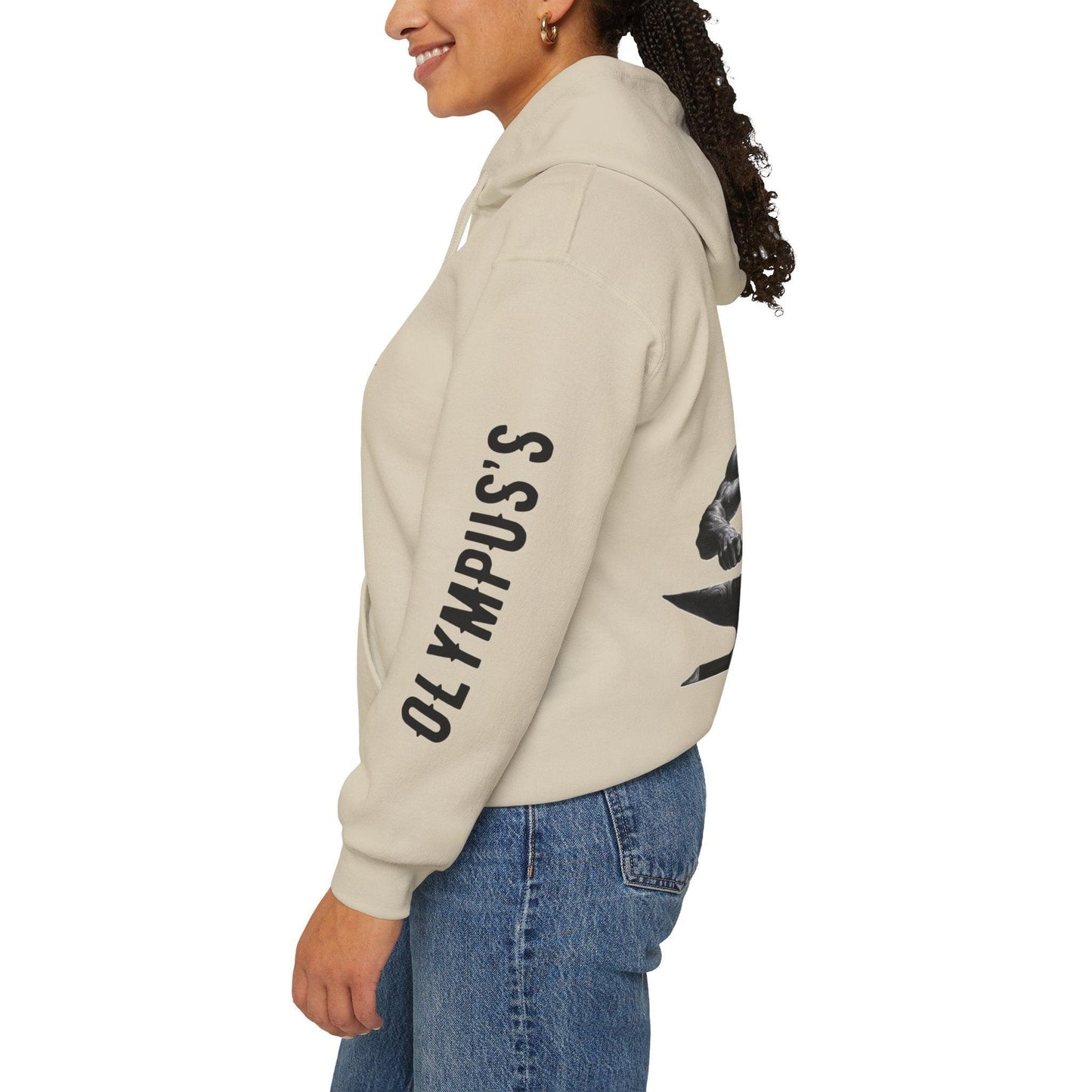 Unisex Hooded Sweatshirt - Olympus's God Hephaestus - Pardalês_Free Lifestyle