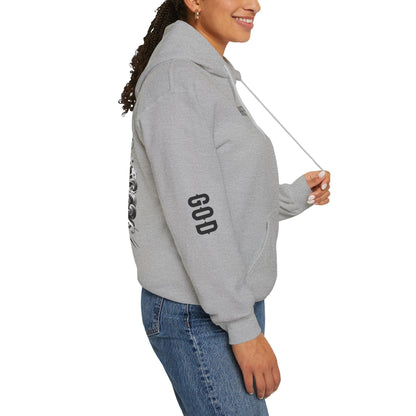 Unisex Hooded Sweatshirt - Olympus's God Zeus - Pardalês_Free Lifestyle