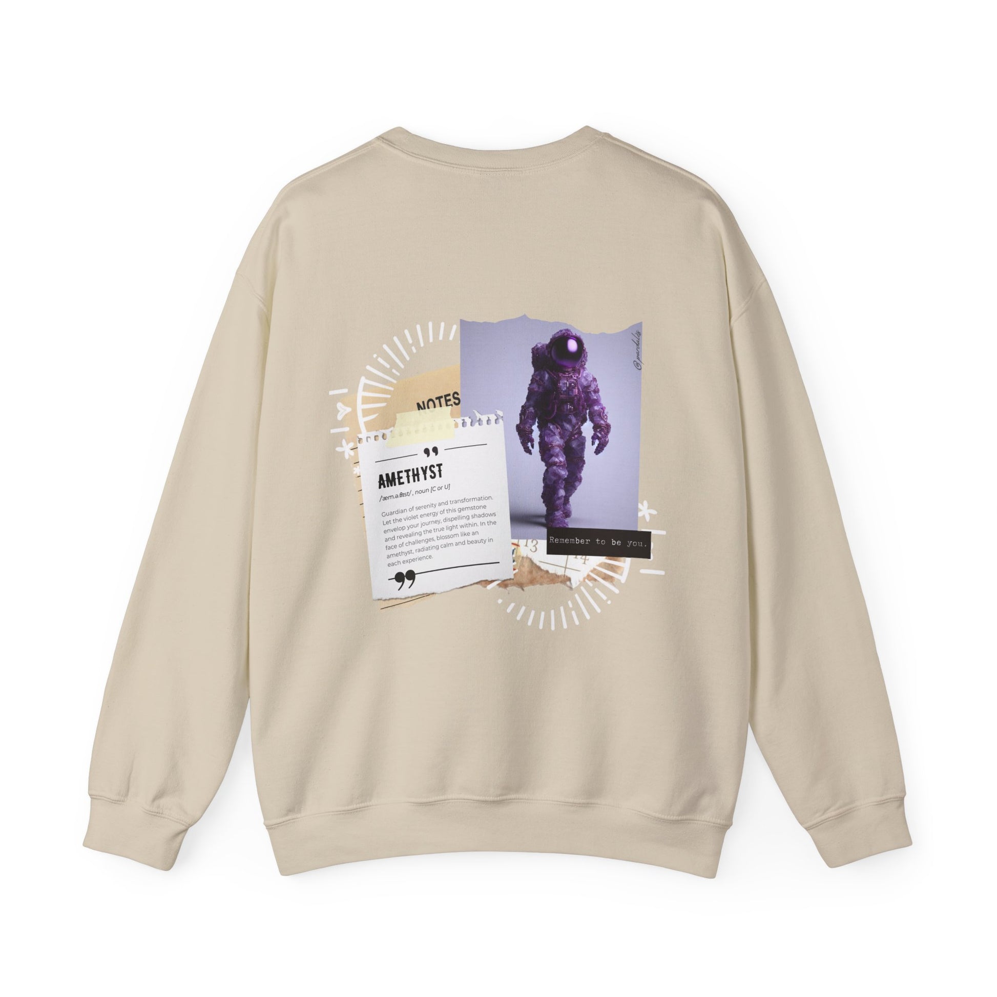 Unisex Sweatshirt - Amethyst - Pardalês_Free Lifestyle