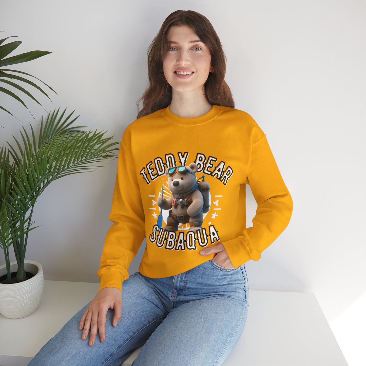 Unisex Sweatshirt - Teddy Subaqua - Pardalês_Free Lifestyle