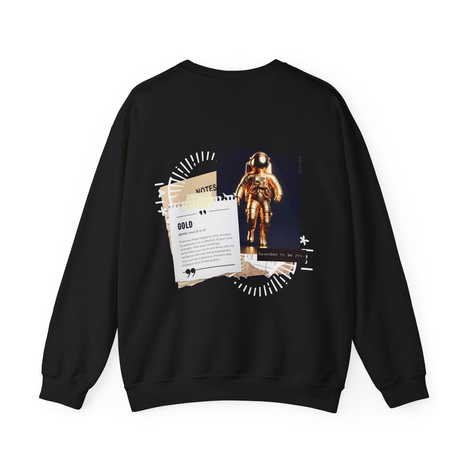 Unisex Sweatshirt - Gold - Pardalês_Free Lifestyle