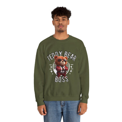 Unisex Sweatshirt - Teddy Boss - Pardalês_Free Lifestyle