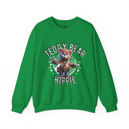 Unisex Sweatshirt - Teddy Hippie - Pardalês_Free Lifestyle