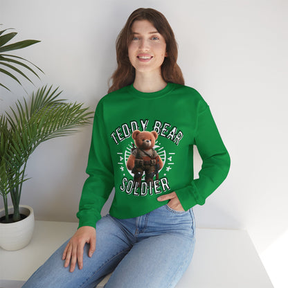 Unisex Sweatshirt - Teddy Soldier - Pardalês_Free Lifestyle