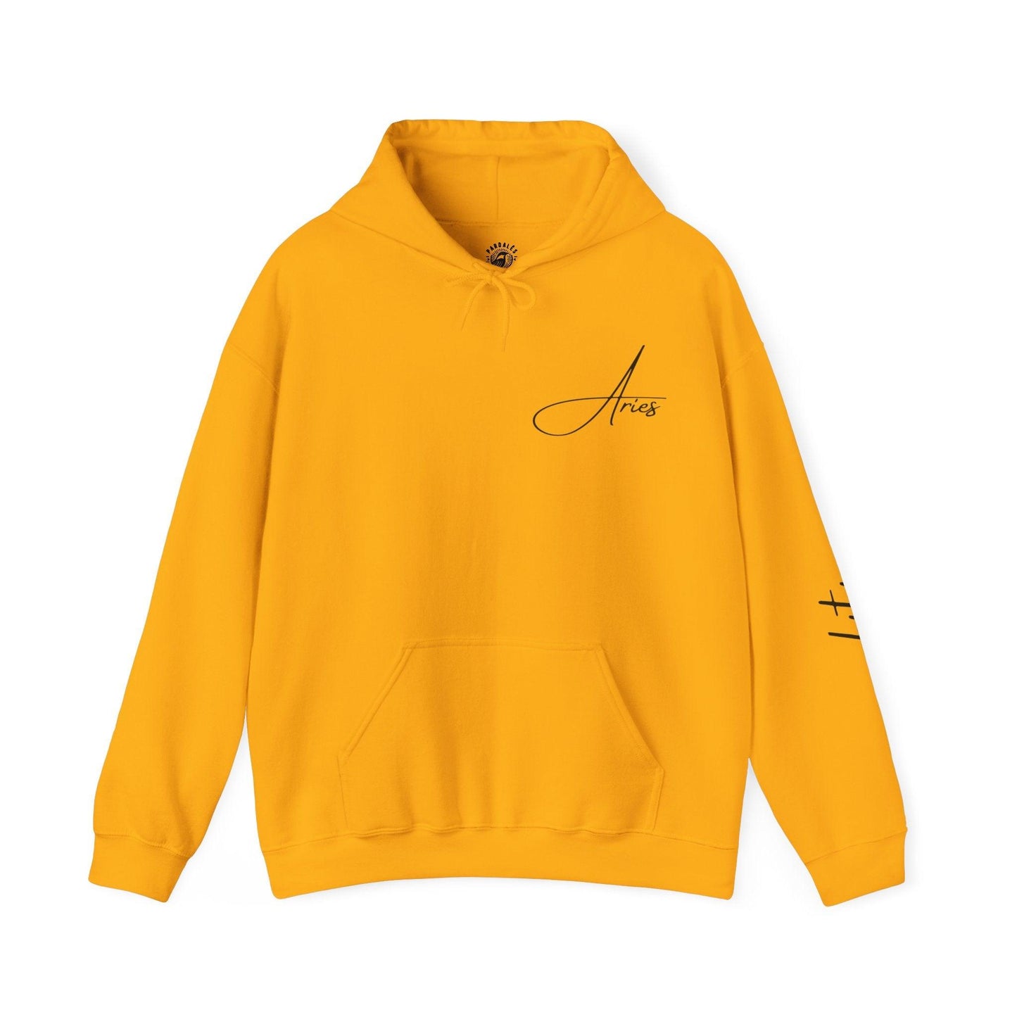 Unisex Hooded Sweatshirt - Aries Sign - Pardalês_Free Lifestyle