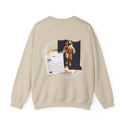 Unisex Sweatshirt - Gold - Pardalês_Free Lifestyle