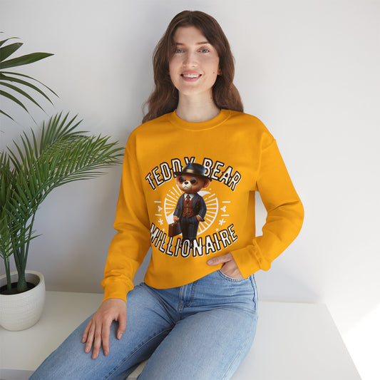 Unisex Sweatshirt - Teddy Millionaire - Pardalês_Free Lifestyle