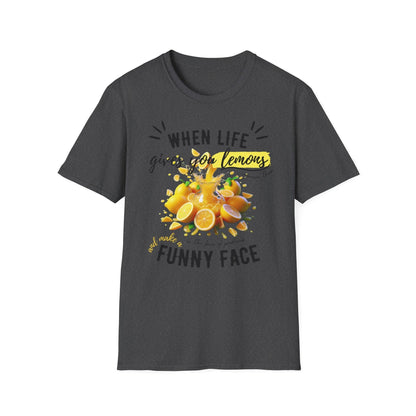 My Way to FUNNY - Softstyle T-Shirt - Pardalês_Free Lifestyle