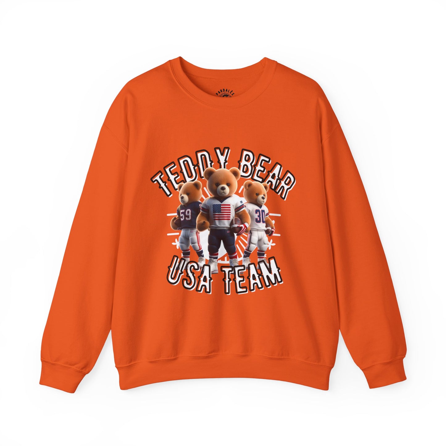 Unisex Sweatshirt - Teddy USA Team - Pardalês_Free Lifestyle