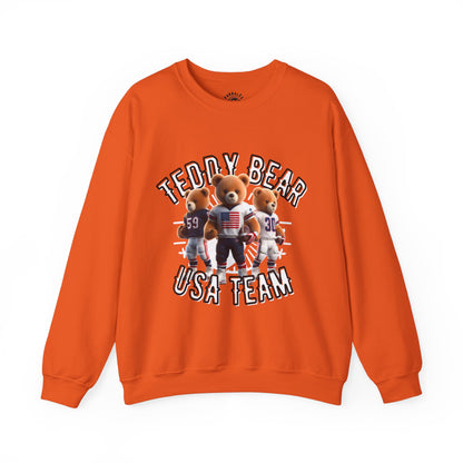 Unisex Sweatshirt - Teddy USA Team - Pardalês_Free Lifestyle