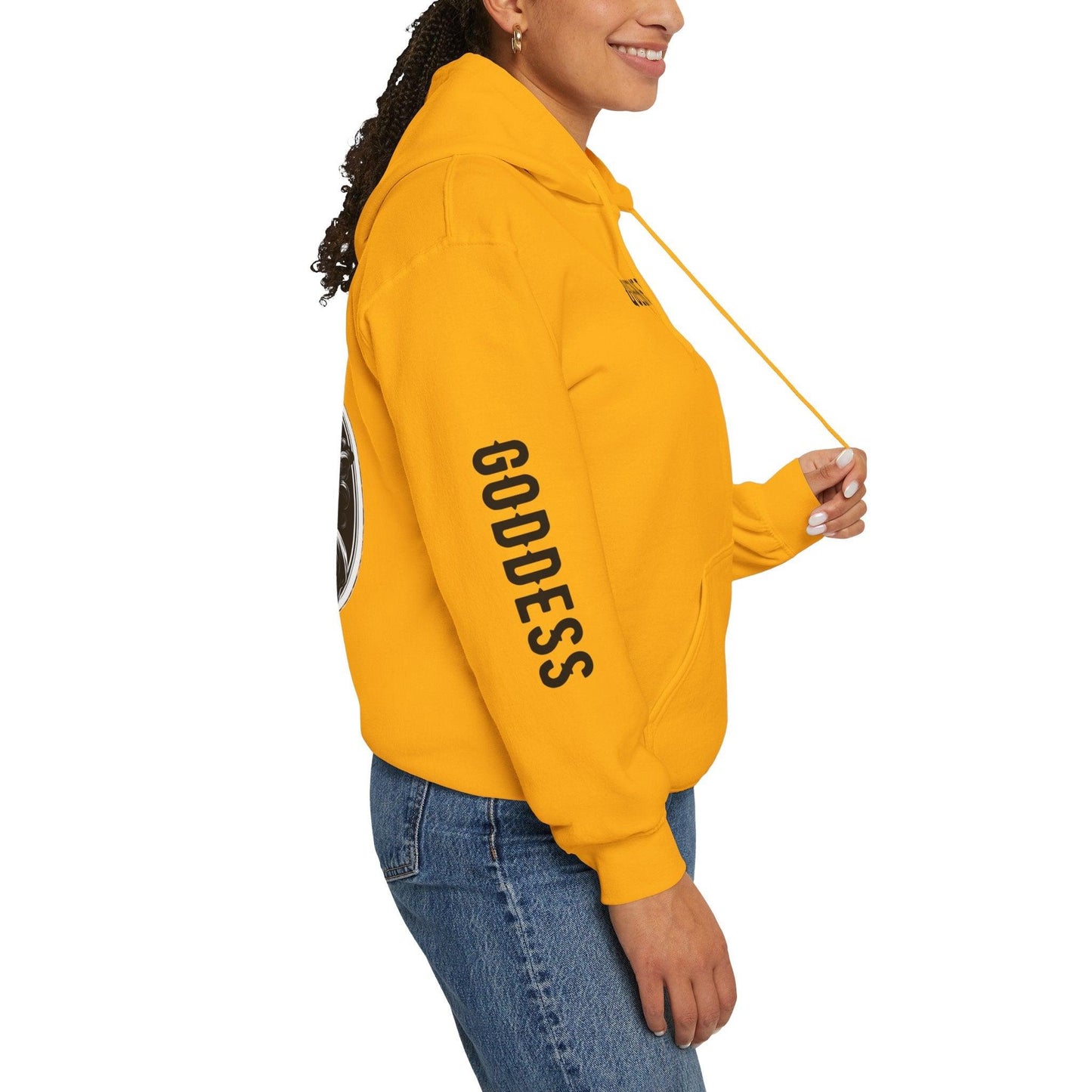 Unisex Hooded Sweatshirt - Olympus's Goddess Hera - Pardalês_Free Lifestyle