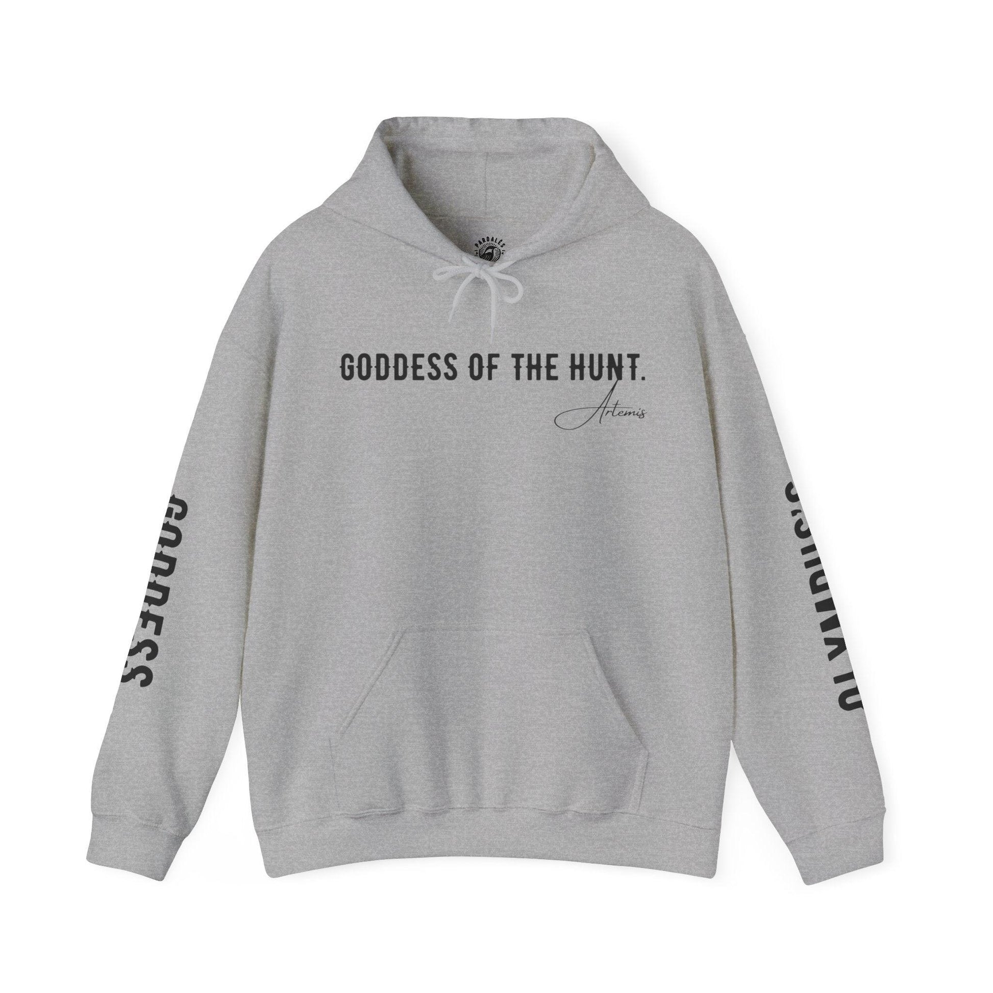 Unisex Hooded Sweatshirt - Olympus's Goddess Artemis - Pardalês_Free Lifestyle